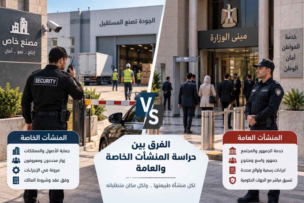 امن المنشات الخاصه