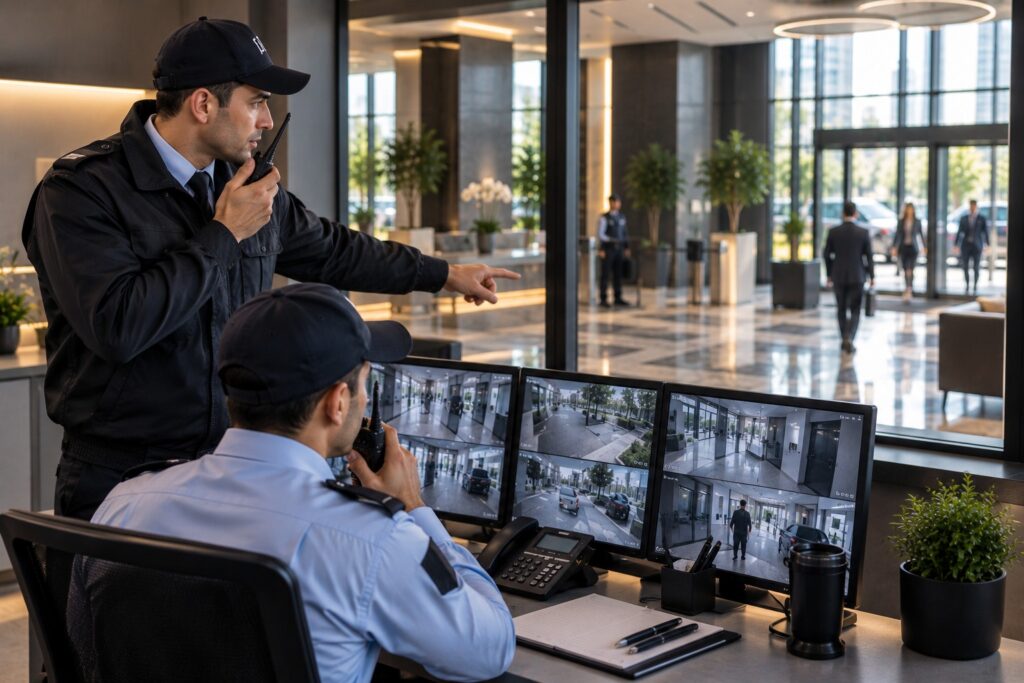الفرق بين مراقب امن وحراس امن