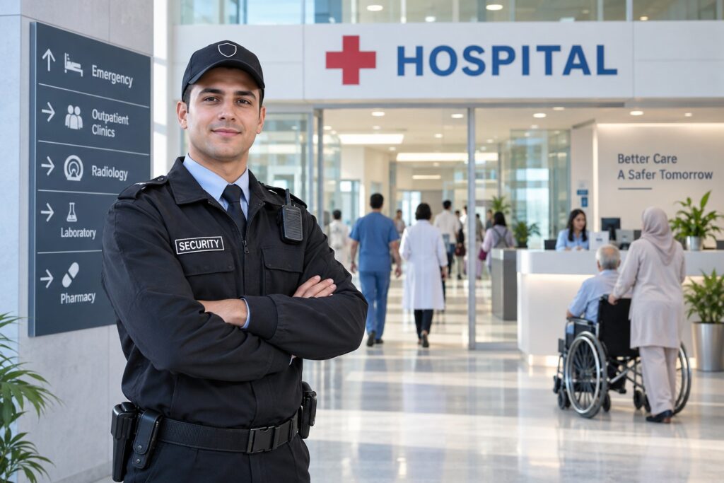 توريد افراد امن للمستشفيات