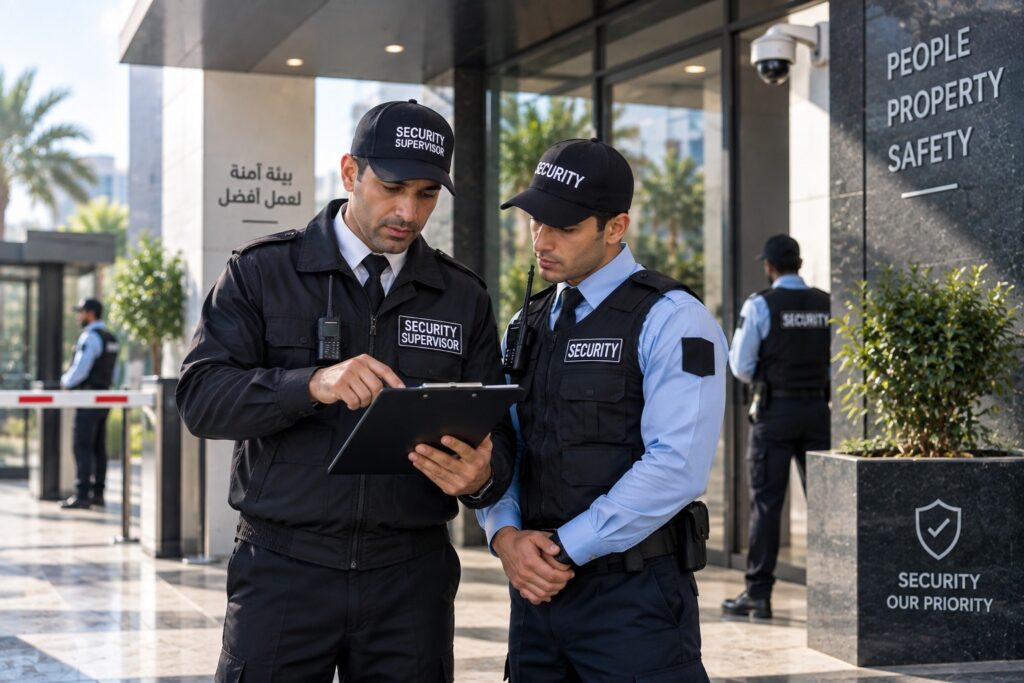 الفرق بين مراقب امن وحراس امن