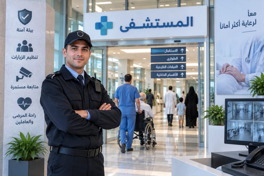 توريد افراد امن للمستشفيات