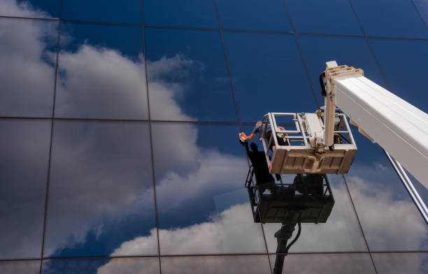 خدمات تنظيف واجهات المباني